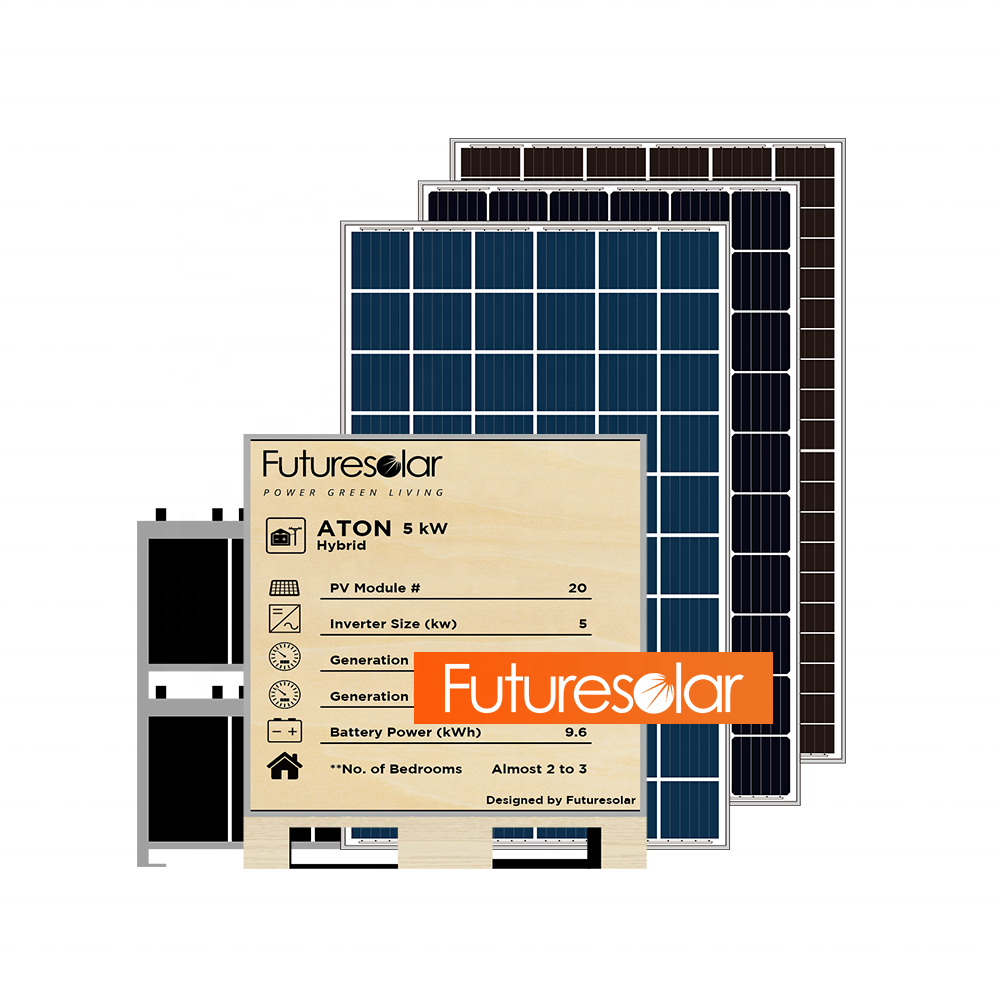 Гибридные системы солнечной энергии Futuresolar для домашней системы