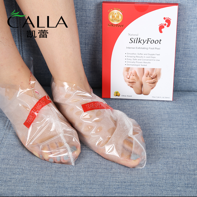 Лидер продаж, отшелушивающая маска для пилинга, питательная Магическая маска для пилинга кожи и ног для малышей