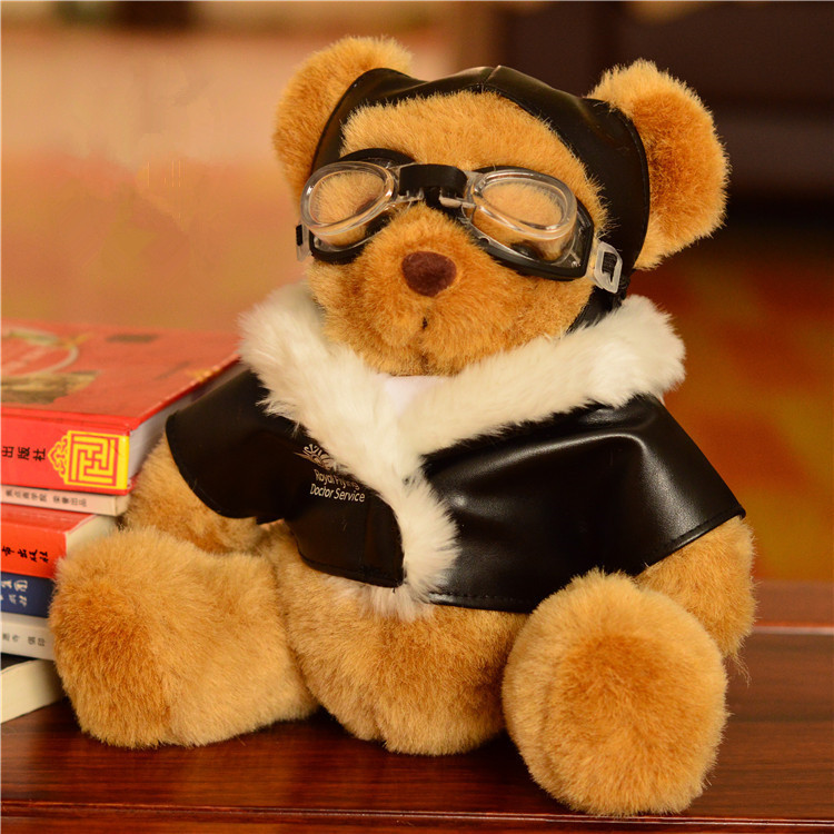 新しい創造的なカスタムホテルギフト制服クマぬいぐるみ素敵な