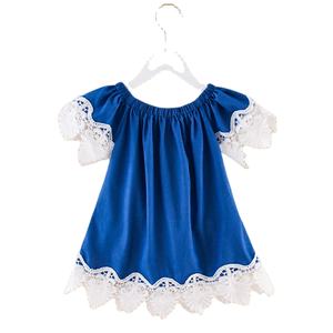 dark blue long frock