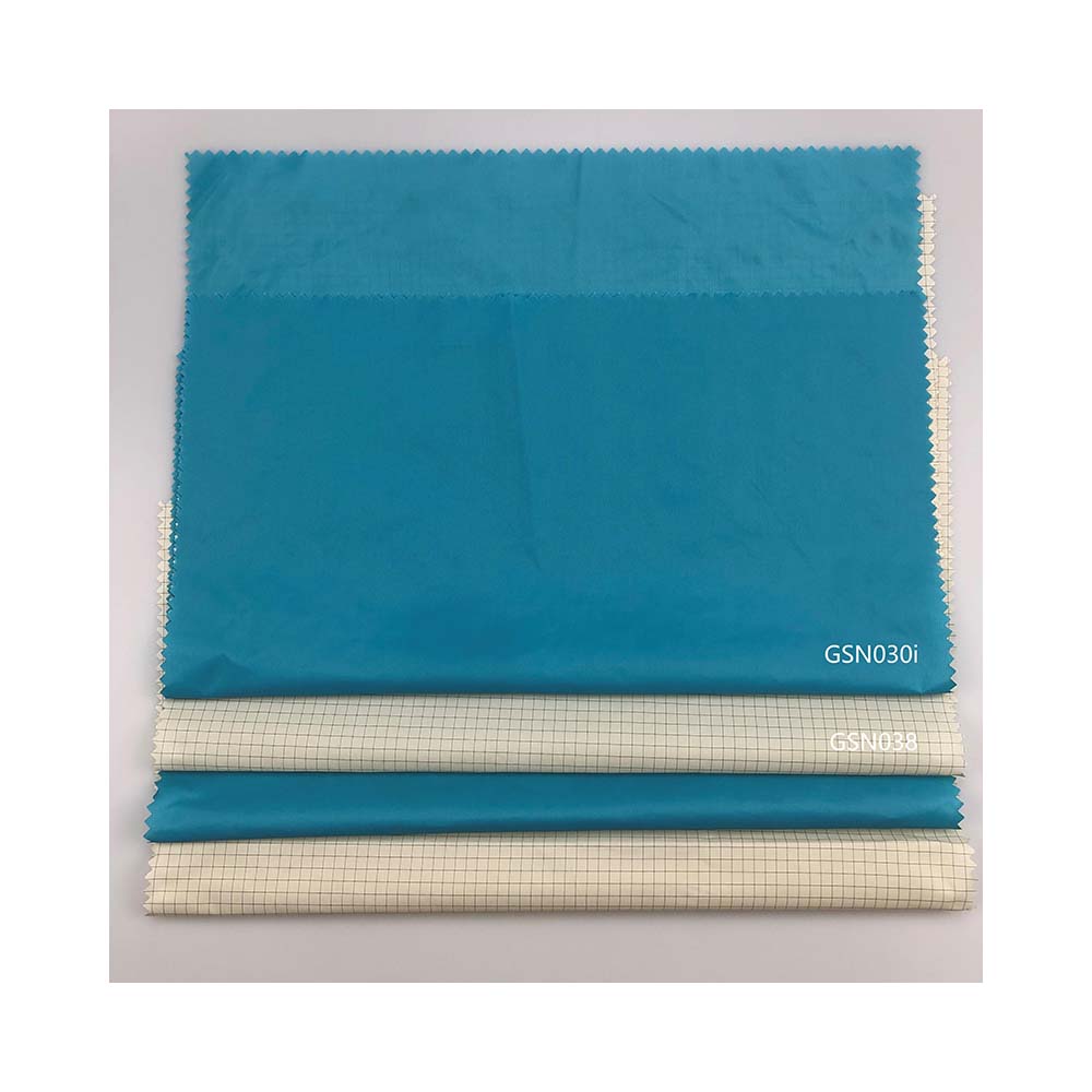 Новейшая нейлоновая ткань Taslon с полиуретановым покрытием, стрейчевая трикотажная ткань из спандекса для одежды