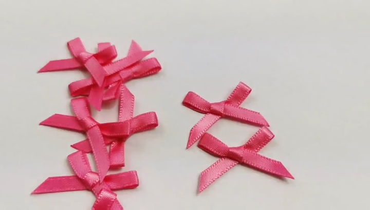 polyester satin ribbon premade bows for lingerie - buy premade