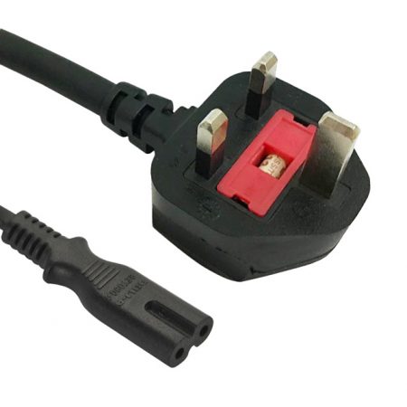 1.8 m IEC C7 FIGURE 8 Huit Secteur Câble D/'alimentation plomb 1.8 m Long Noir
