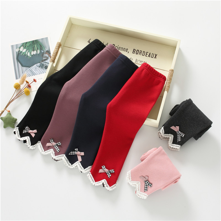 Оптовая продажа, зимние детские леггинсы, детские леггинсы с флисом для девочек