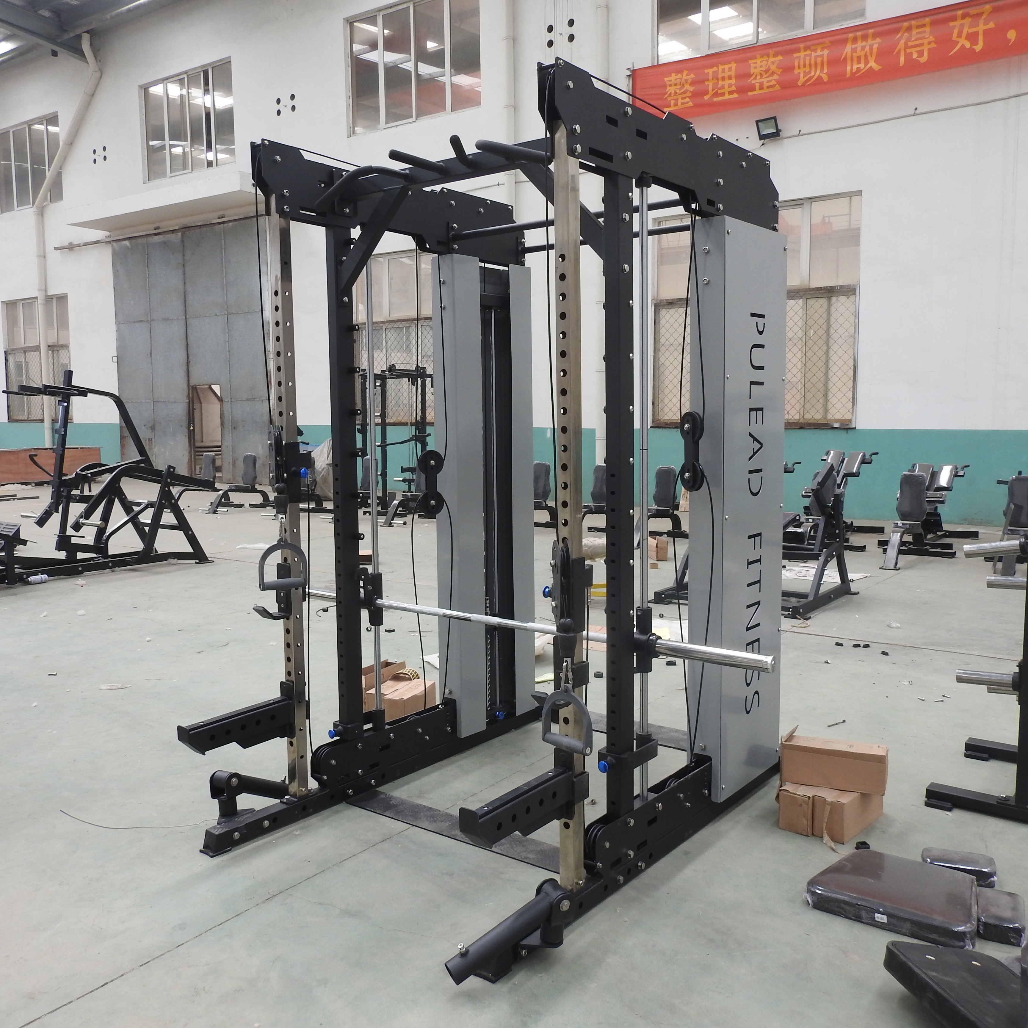 Производитель коммерческих heavy duty домашнего спортзала Смит машина многофункциональный оборудование для тренажерного зала