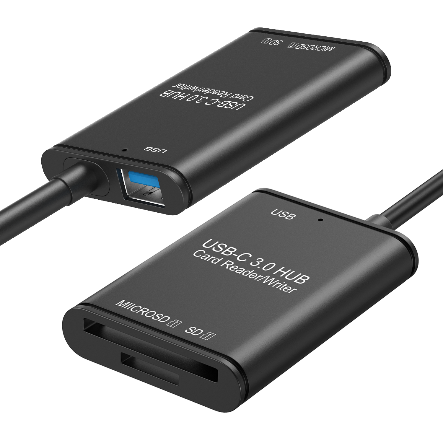 Micro Type-c Tf Sd Многофункциональный магнитный Usb Смарт-кардридер для мобильного телефона