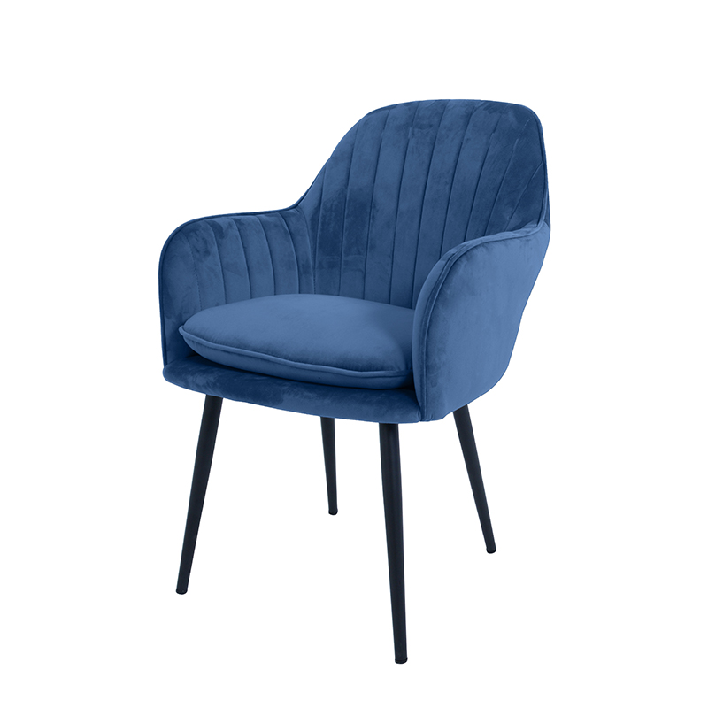 blue velvet chairs