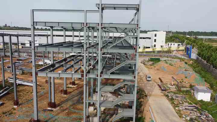 Prefabricated Steel Frame Structure Building Multi-story Steel ...