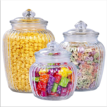 Glass Mason Jar Fruit Canning Jar with Lid Wide Mouth canning glass jars