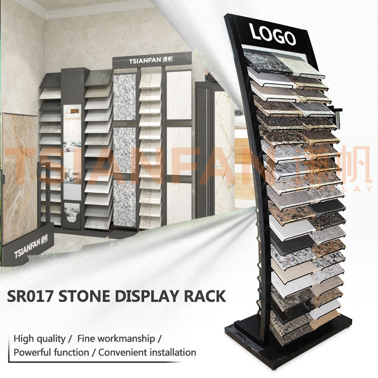 Sample Box Vacuum Holder Panel Frame And Porcelain Adjustable Tile Display Rack Rotating Ceramic Stand Sliding