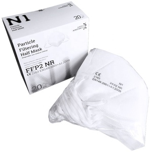 다른 유형 FFP2 일회용 얼굴 마스크 부품 보호 얼굴 마스크 일회용