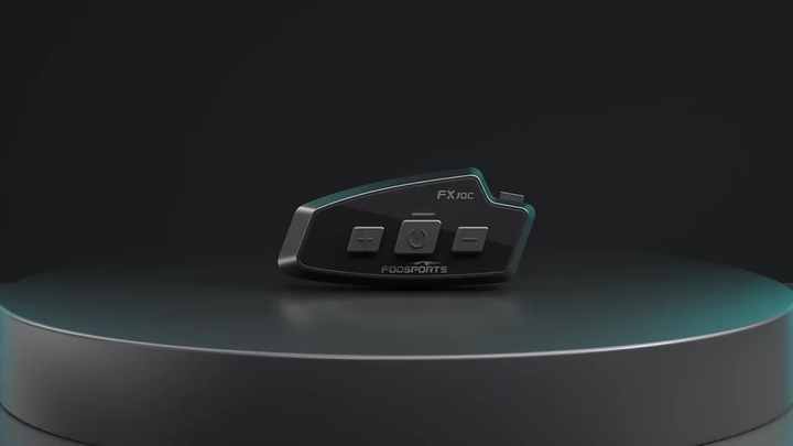 Fodsports FX10C Bluetooth Helmet Mesh Intercom - 1000m Range