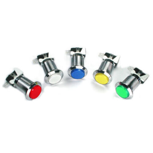 Аркадная игра с Подсветкой СВЕТОДИОДНАЯ кнопка с микро-переключателем для Mulitcade MAME