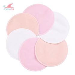 Wholesale custom soft and breathable nursing pads reusable bamboo nursing pads