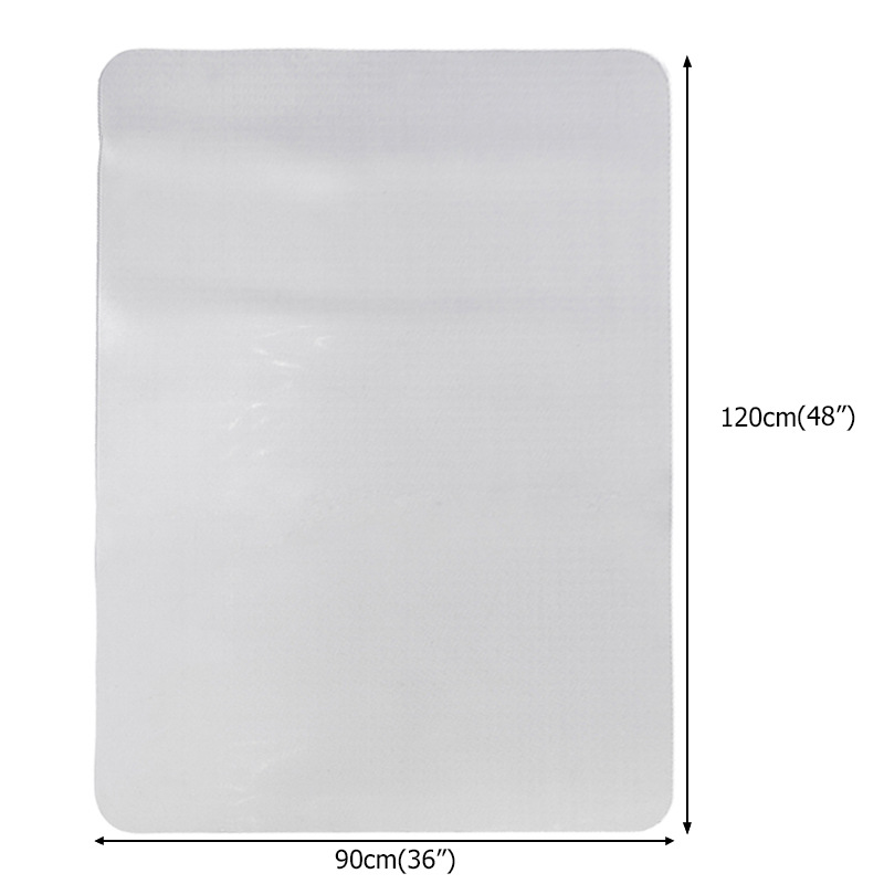 Office Home Floor Protection Transparent Pvc Office Chair Mat Roller Chair Mats For Carpet