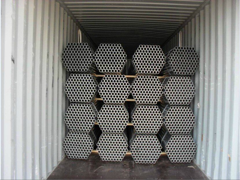 Construction Pipe Steel Pipe Corrugated Galvanized Round Steel Pipe