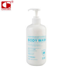 CHAOBA Private label 500ml anti bacterial shower gel body wash tea tree oil shower gel body wash
