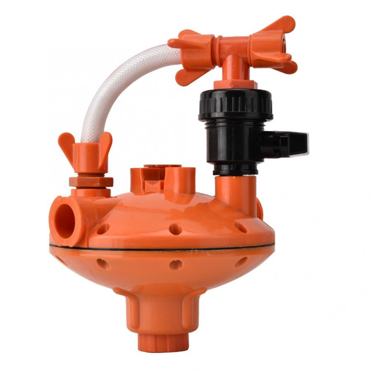 Chicken Layer Cage Pressure Reducing Regulator Valve Water Tank Poultry Water Line Pressure Regulator