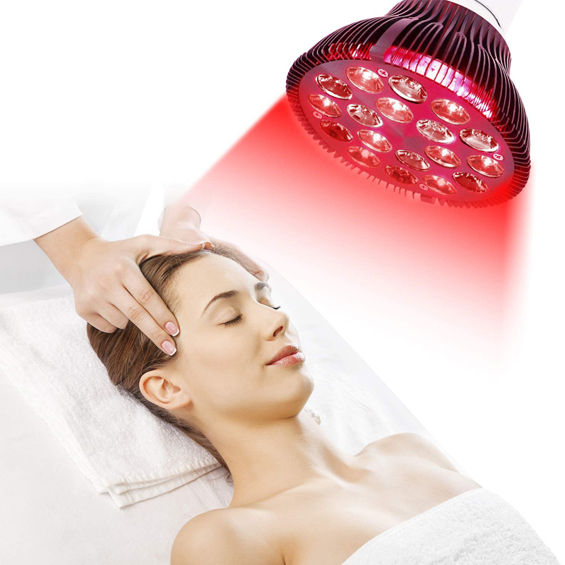 54W Red Light Therapy Bulbs 660nm 850nm LED Therapy Light For Skin Rejuvenation