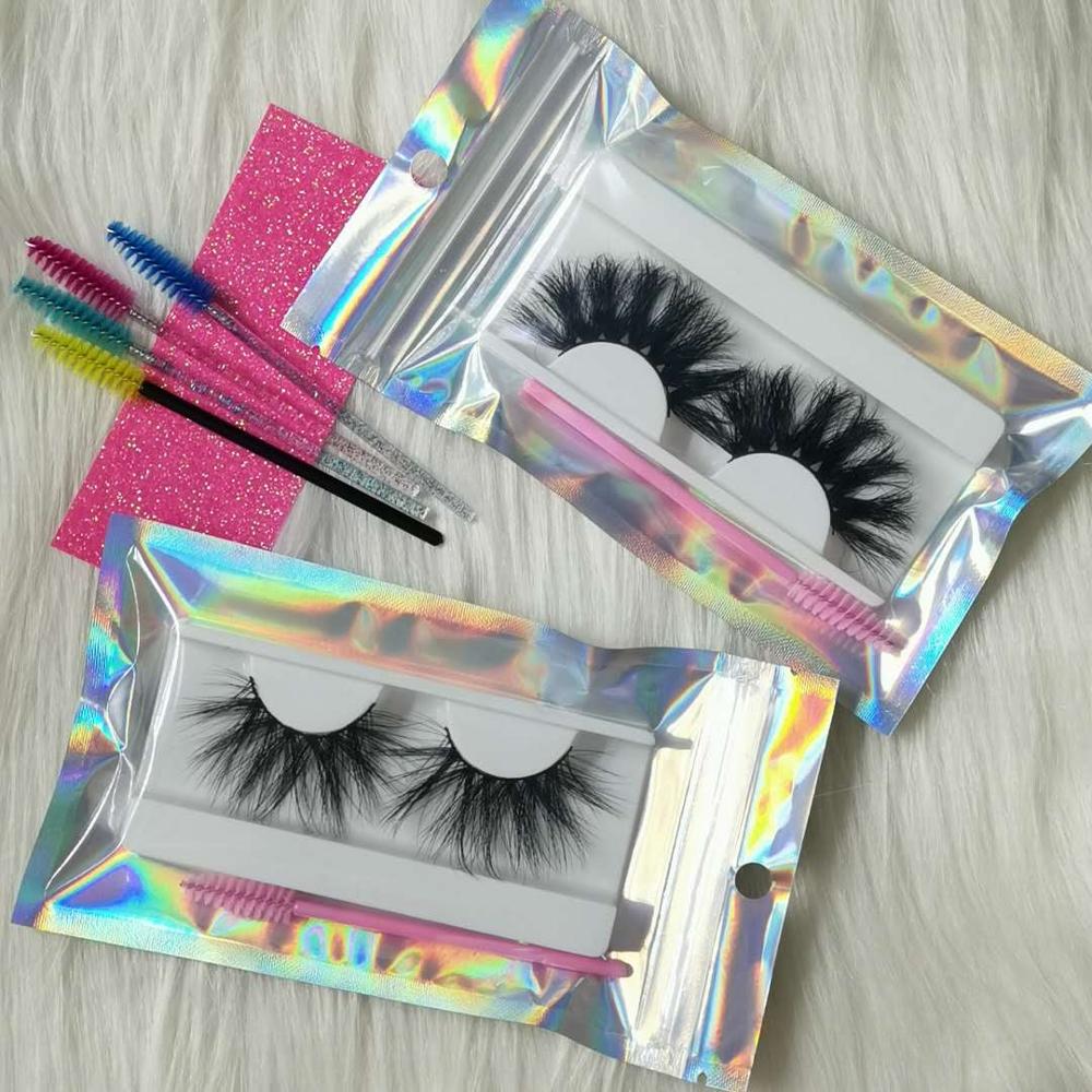 100 норковые ресницы по низкой цене, оптом, 5d ресницы с упаковочными пакетами для ресниц и кисточкой для ресниц, 3d ресницы, оптовая продажа, поставщик 25 мм