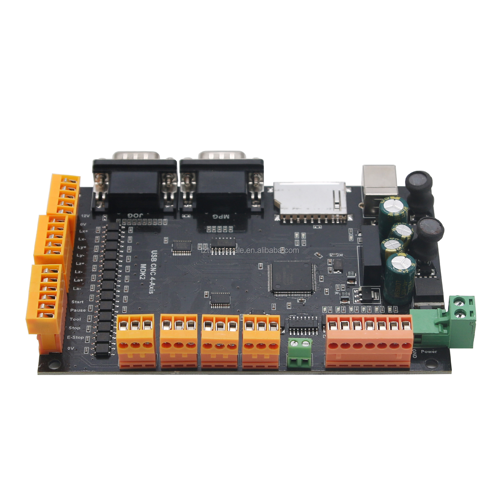 MDK2 USB CNC Breakout Board - 4-Axis Stepper Motor Controller