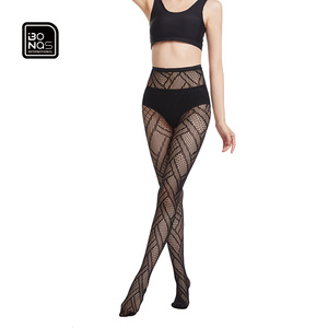 2 Pairs Lingerie Fishnet Stockings Rhinestone High Waist Tights Mesh Suspender Pantyhose Sheer for Women