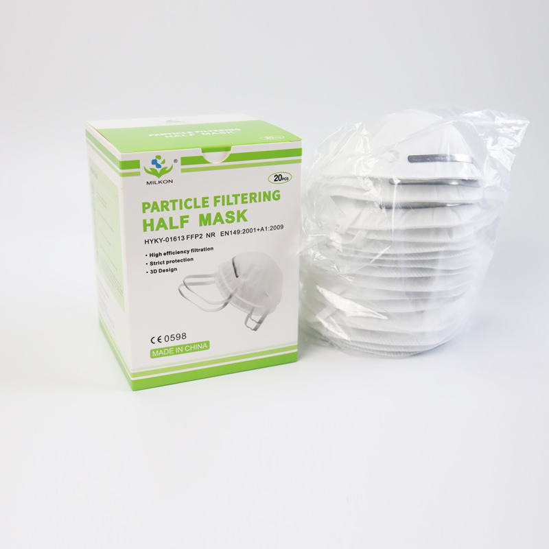 Milkon индивидуальный пакет 3 слоя одноразовая маска для лица завод RU 149 FFP2 респиратор