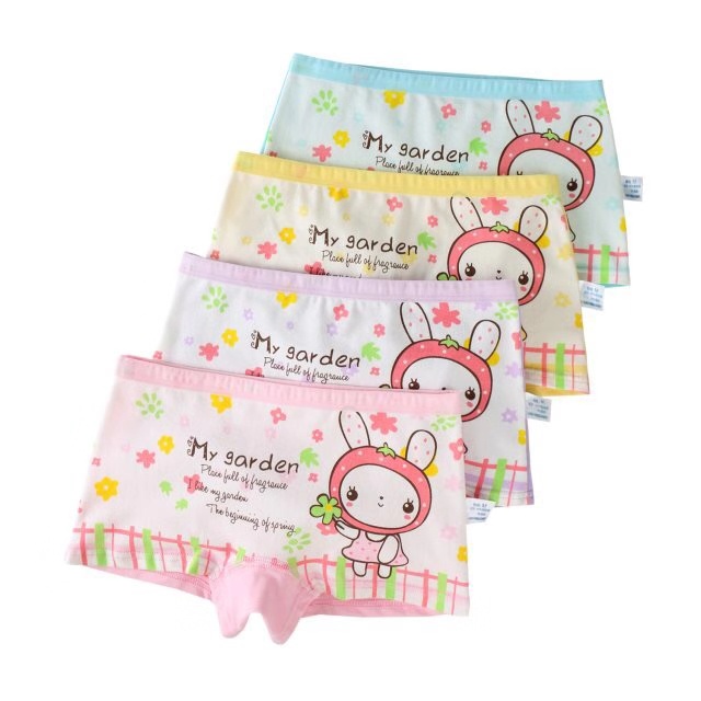 Низкий минимальный объем заказа От 1 до 9 лет милое хлопковое нижнее белье с персонажами из мультфильмов-материал, нижнее белье для маленьких девочек