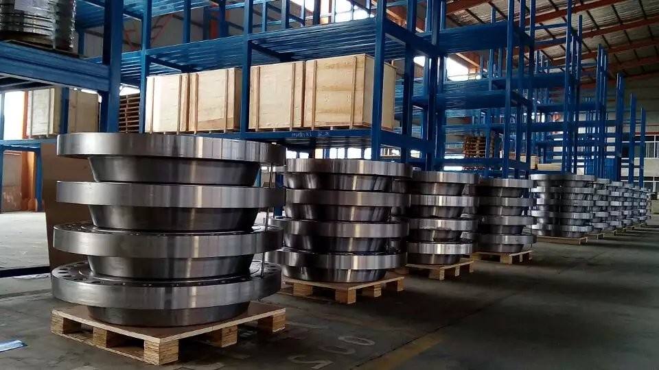 Custom DIN2576 Pn40 St37.2 Pl Ss Flanges ISO Standard Super Duplex Stainless Steel Flange Alloy Metal Flange