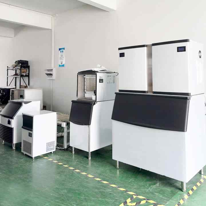 270kg 1500kg Comercial Heavy Duty Ice Production Cube Making Maker Bar ...