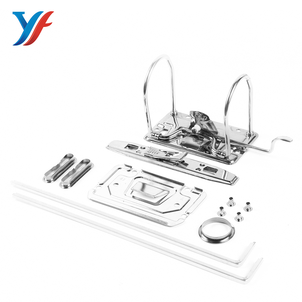 Никелевое покрытие, офисные канцелярские товары, металлический рычаг, арочный зажим для папки для файлов