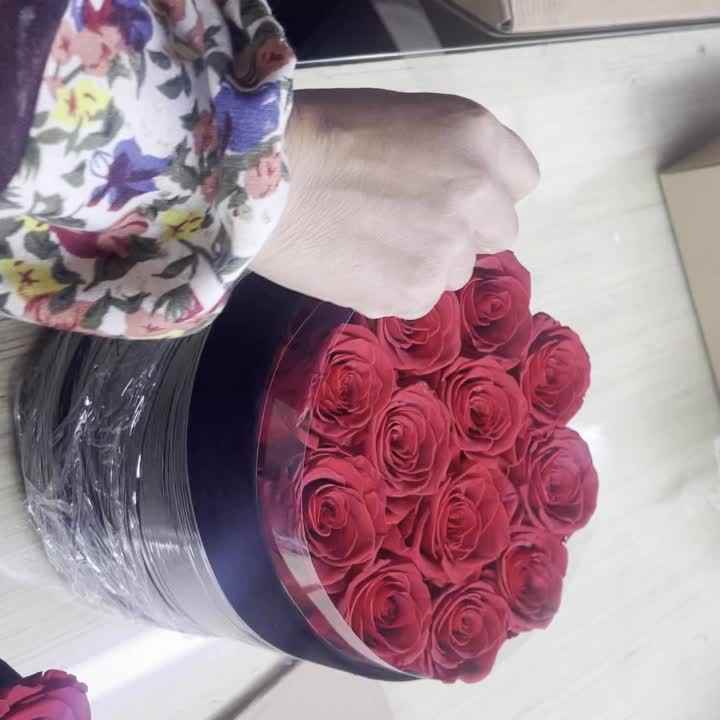 Rosa Eterna Conservada A Mano - Flor Real Que Dura 3-5 Años, En Caja De Regalo, Ideal Para San Valentín, Aniversario, Navidad
