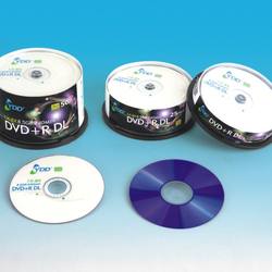 NON-PRINTED/PRINTED DVD+R DL IN CAKE BOX PACK(YD-017)
