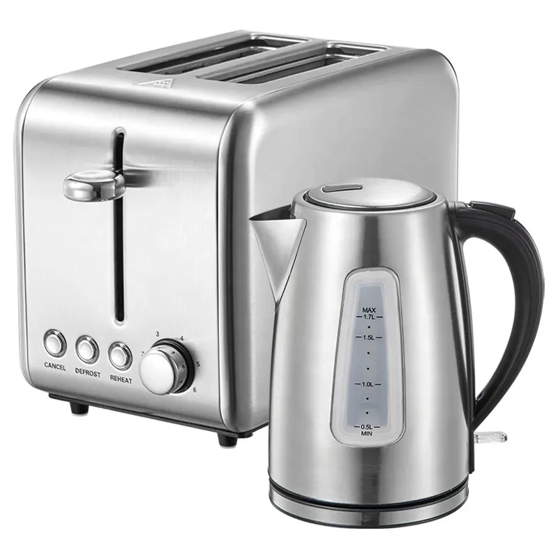 kitchen appliances electric breakfast maker water boiler water gauge stainless steel electric kettle breakfast set