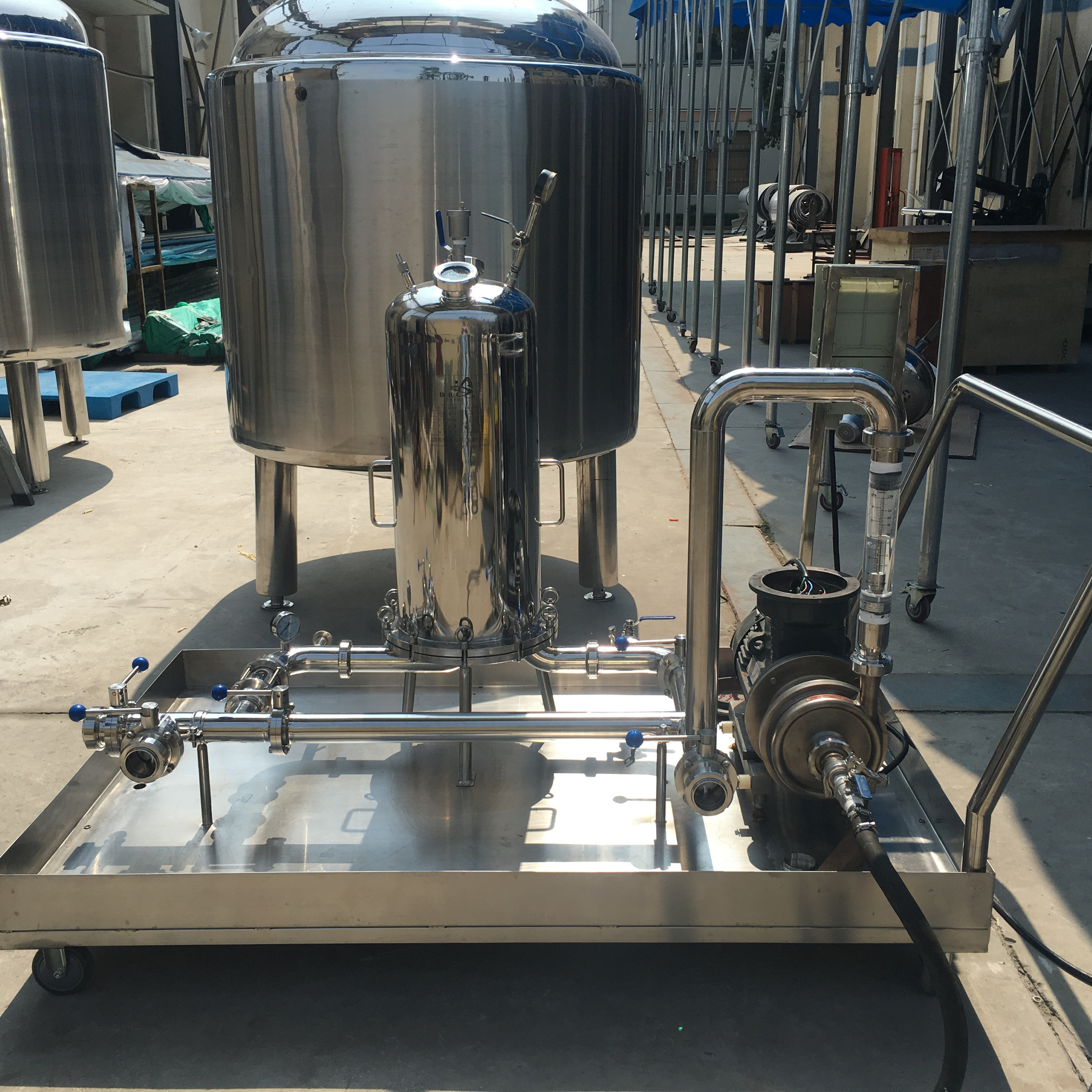 Выполненный на заказ SS фильтр Система Жидкостного фильтра