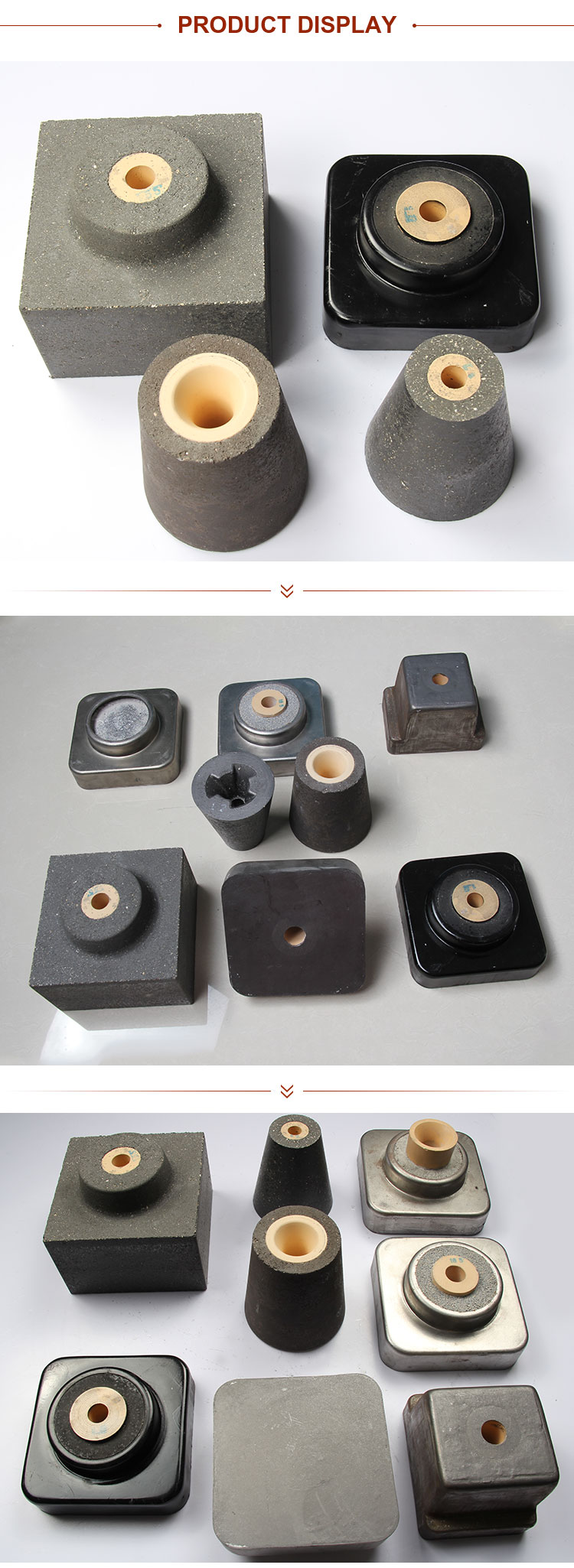 Tundish Upper Nozzle Inner Nozzle Insert High Density