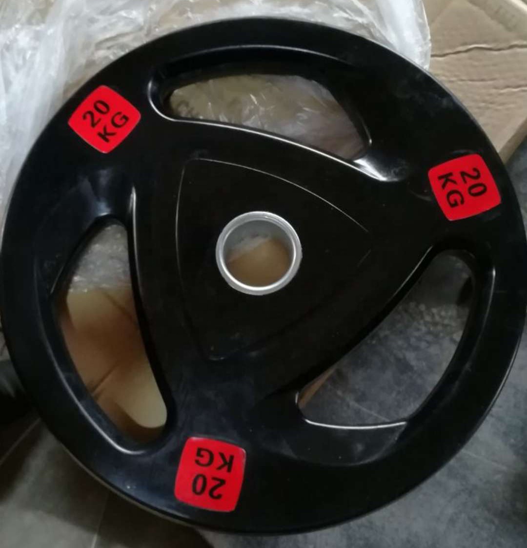 3 отверстия черный резиновый вес пластины