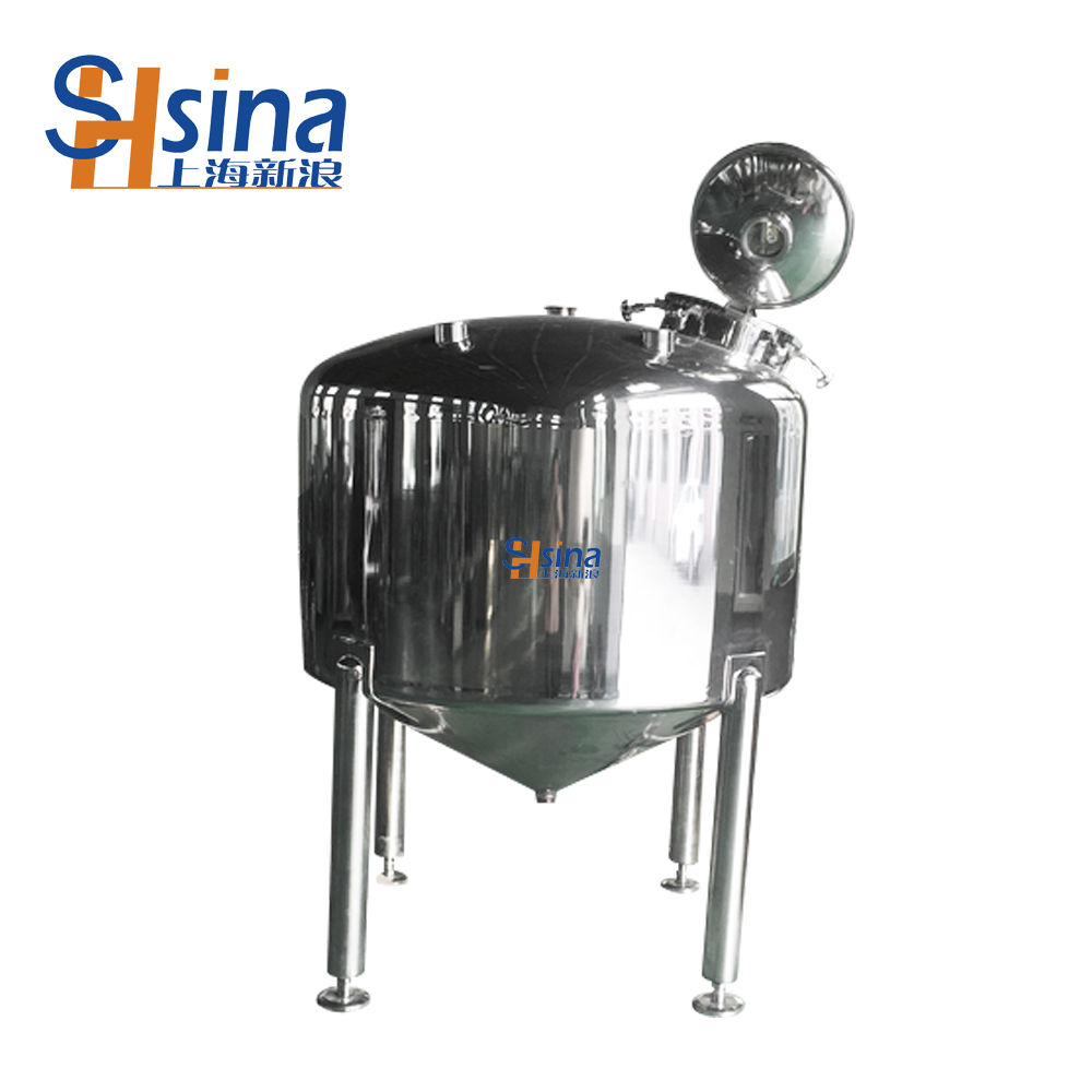 SHSINA 100-5000 литровый колесный Химический бак для хранения из нержавеющей стали с SS316L/304