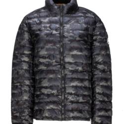 Moda clássico hh jaqueta acolchoada dos homens camuflar imprimir básica quillted Leve jaqueta Casaco primavera outono inverno