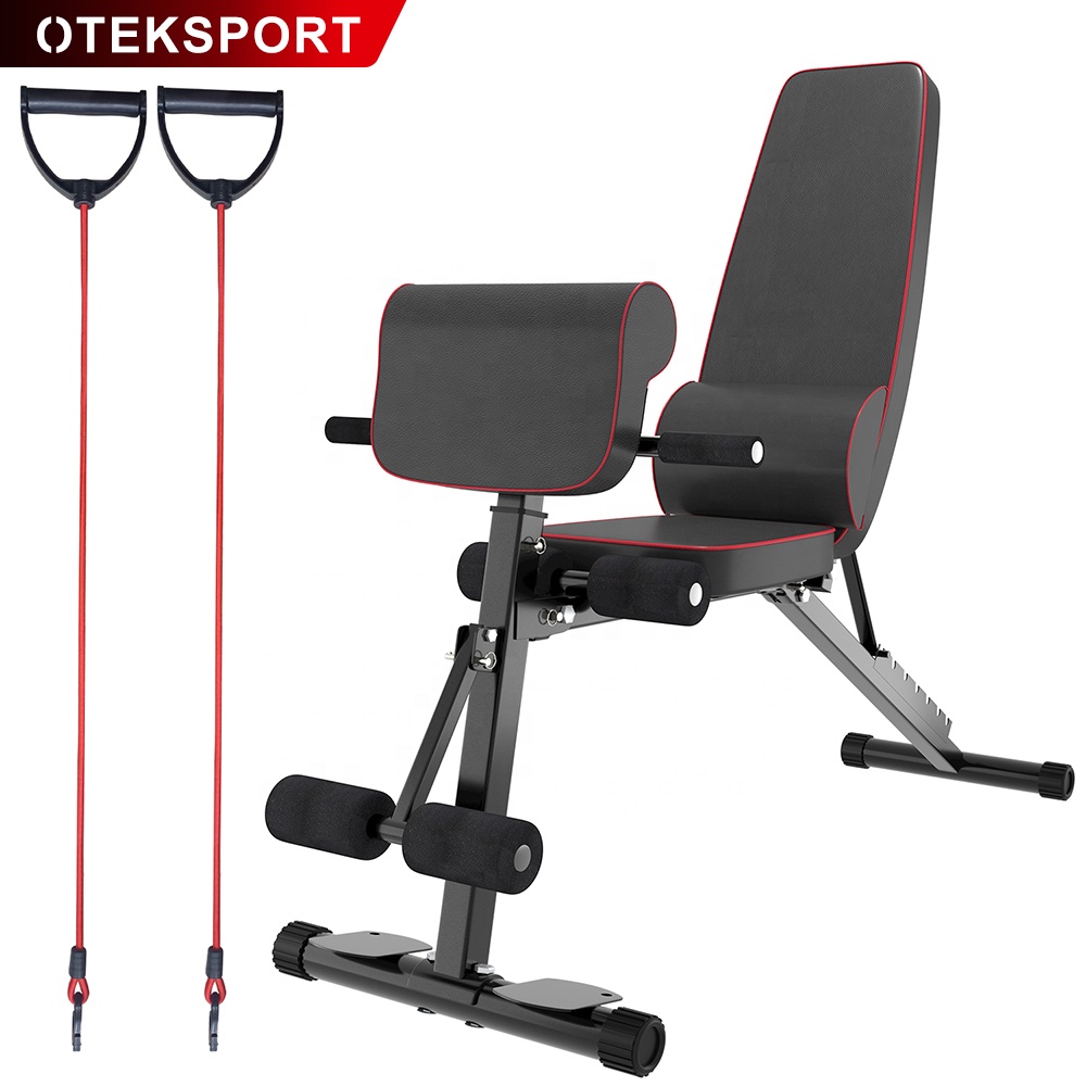 Регулируемая скамья для гантелей, сверхмощная скамья для тренировок на все тело, скамья для уклонения, домашний пресс