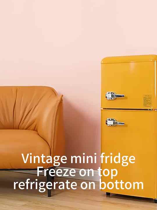 冷凍冷蔵庫トップ72Lレトロスタイル小型冷蔵庫| Alibaba.com