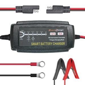 12V Automatic Smart Battery Charger for Motorcycle Car Battery Pulse Repair Maintainer 12 V Lead Acid Desulfator