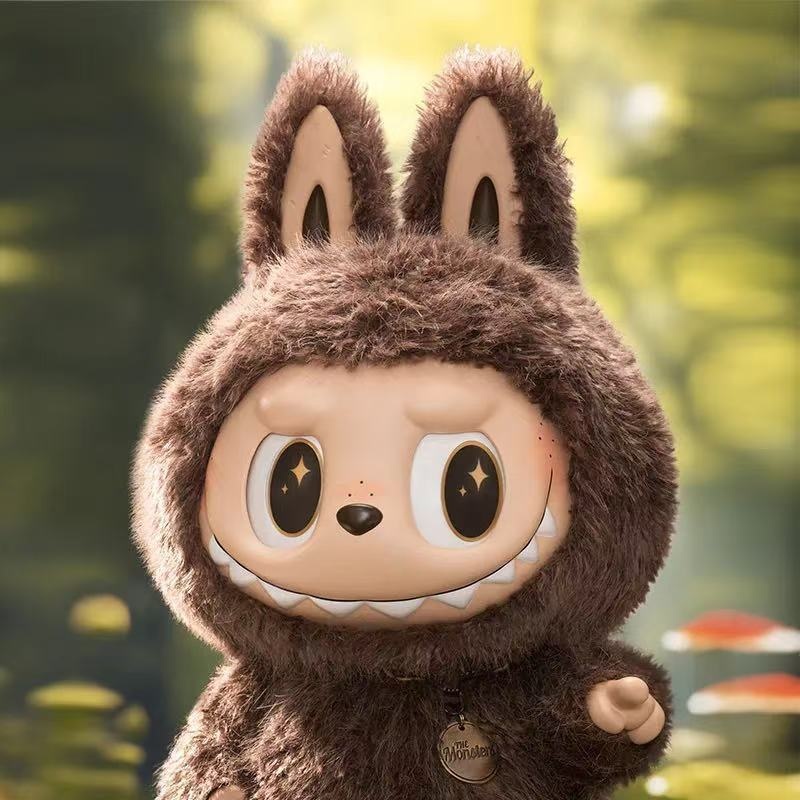 【海外限定・即日発送】ZIMOMO LABUBUぬいぐるみ　ブラウン　ド 翌日までに発送】海外限定！！ラブブ♡ジモモ♡LABUBU♡ブラウン