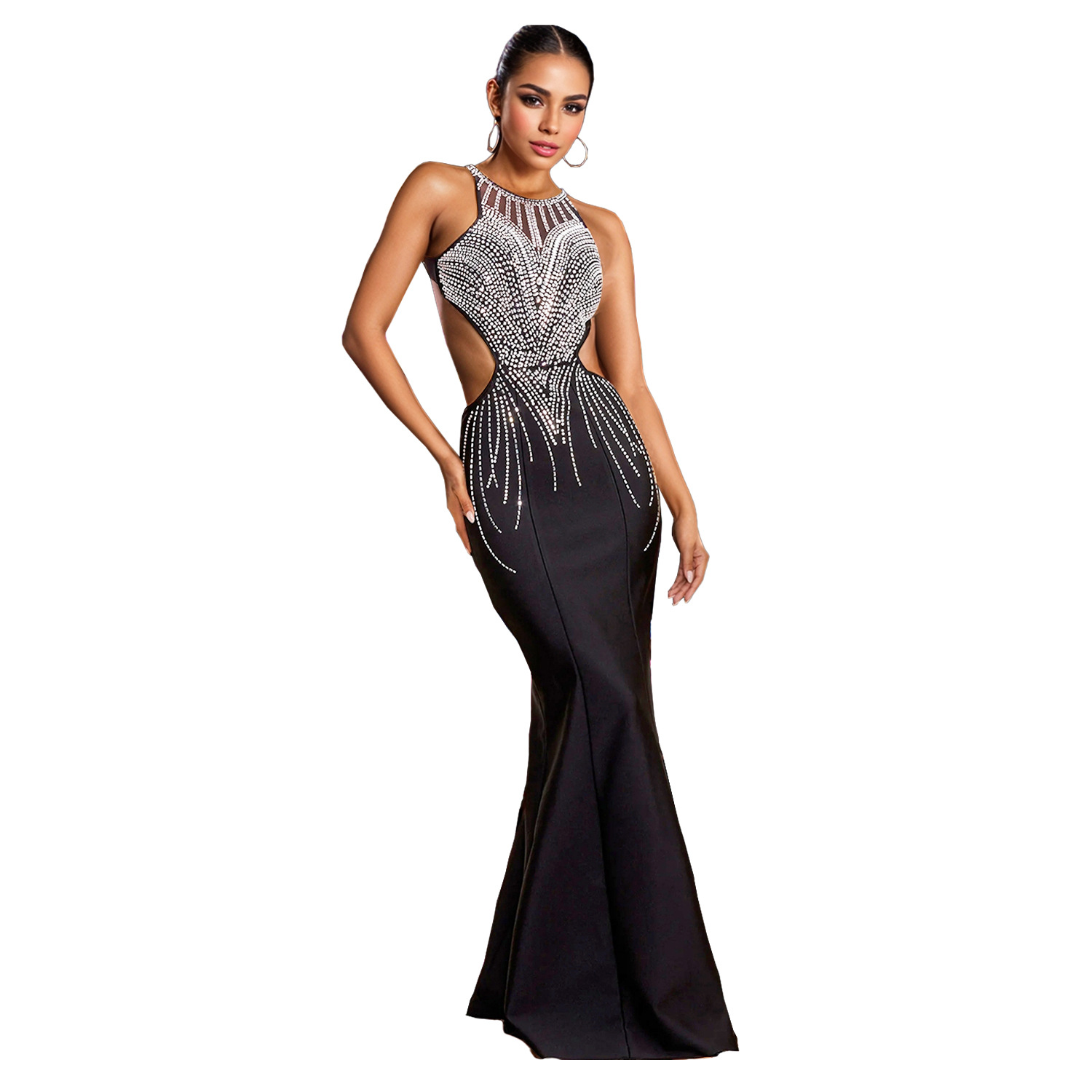 C7122 Women's Slim-Fit Fishtail Backless Dress Rhinestones European American Fashion Party for Amazon AliExpress Cross-Border| Alibaba.com C7122 Women's Slim-Fit Fishtail Backless Dress Rhinestones European American Fashion Party for Amazon AliExpress Cross-Border| Alibaba.com