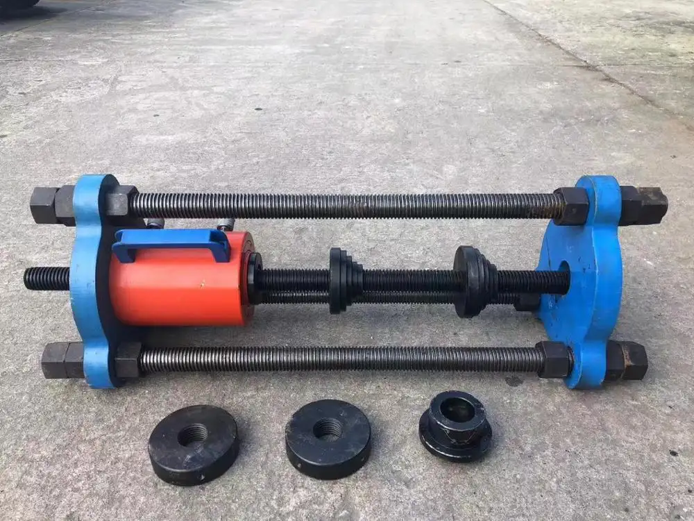 150 ton portable hydraulic track link pin press for sale. 