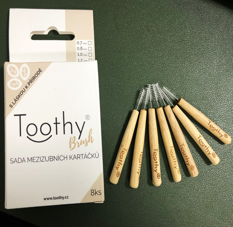 Цилиндрическая межзубная тонкая щетка, Прямая поставка с завода, межзубная зубная щетка, межзубные щетки