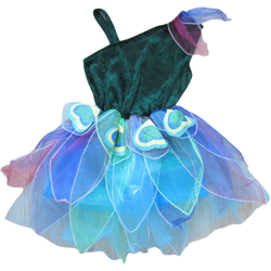 Bonito Colorido Da Menina Animal-Inserir Fios Fantasias de Carnaval