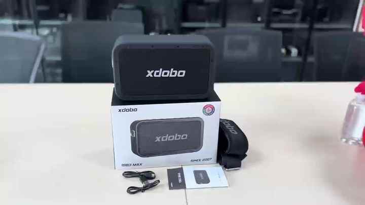 XDOBO 1983 Max Portable BT 5.3 Speaker - Waterproof & Long Playtime