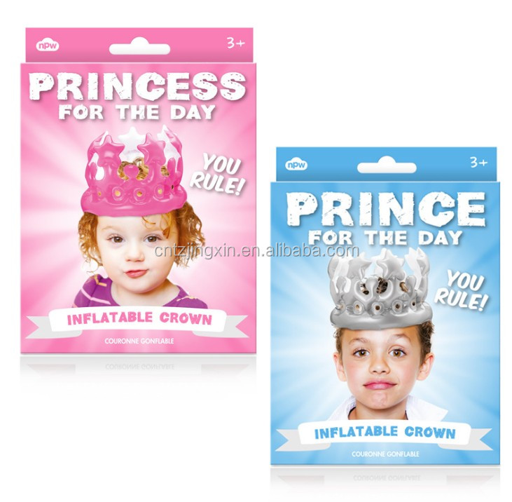 Prince For The Day Inflatable Crown