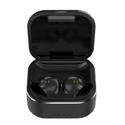 Smart light Sensor tws black wireless bluetooth earphone